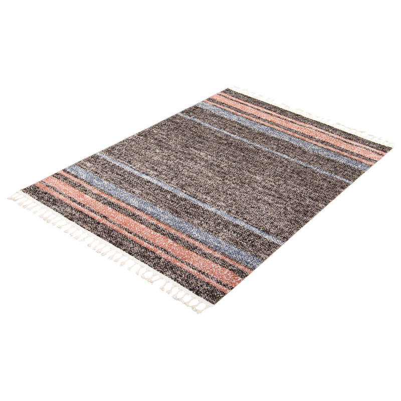 Tapis taupe / ivoire Whittney Earth, Rectangle 5 pi 2 po x 7 pi 5 po