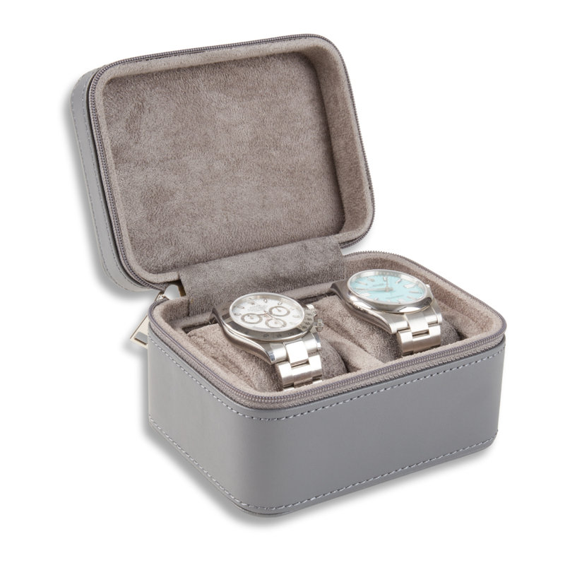 Boîte à montre +, Gris