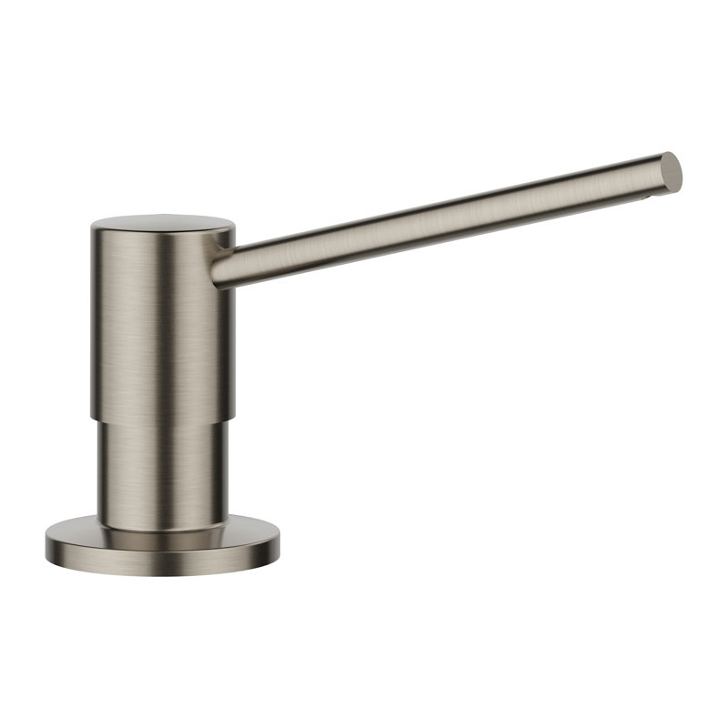 Torre Soap Dispenser - Satin Platinum, Satin Platinum