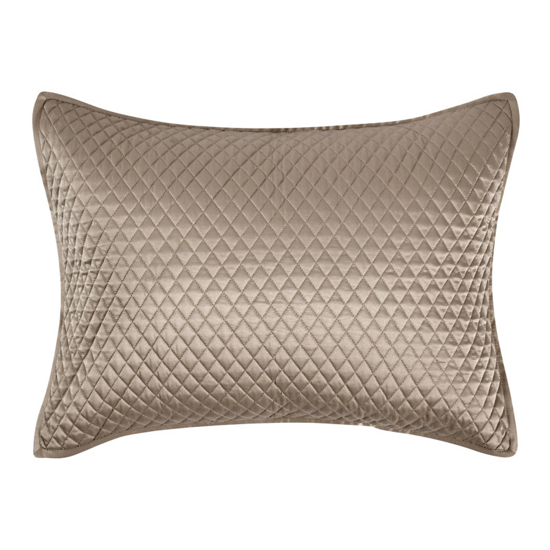 Winthrop Sateen Sham, Standard, Natural