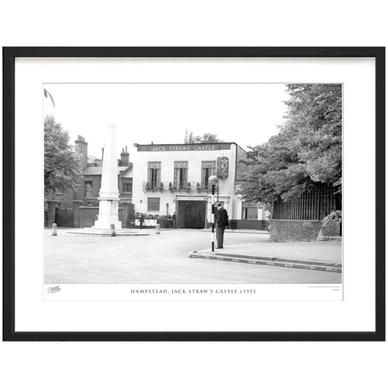 Hampstead, Jack Straw's Castle C1955 by Francis Frith - Single Picture Frame Print, 60cm H x 80cm W x 2.3cm D
