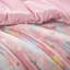 Ensemble d'édredon à imprimé métallique avec coussin décoratif double / grand