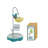 Transpac Dolomite 8 in. Multicolor Spring Hanging Bird And Nest Plant Keeper/Photo Holder