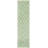 Trebol Moroccan Trellis Textured Weave Cream/Green Indoor/Outdoor Rug-864498587