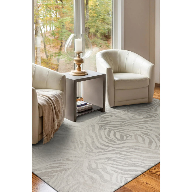 Zebra Recycled P.E.T Area Rug, Rectangle 140 x 200cm