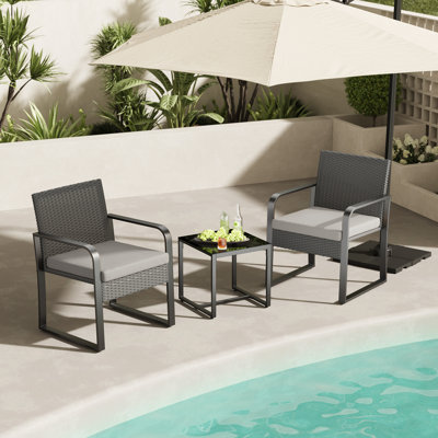 Michieal 2 - Person Outdoor Seating Group