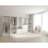 White Freestanding Walk in Wood Closet System