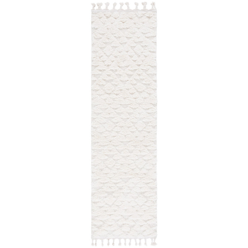 Kaitlen Tassel Shag Performance Southwestern Rug, Runner 2'3" x 14'