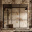 Miroir carré carré design industriel rétro polyvalent