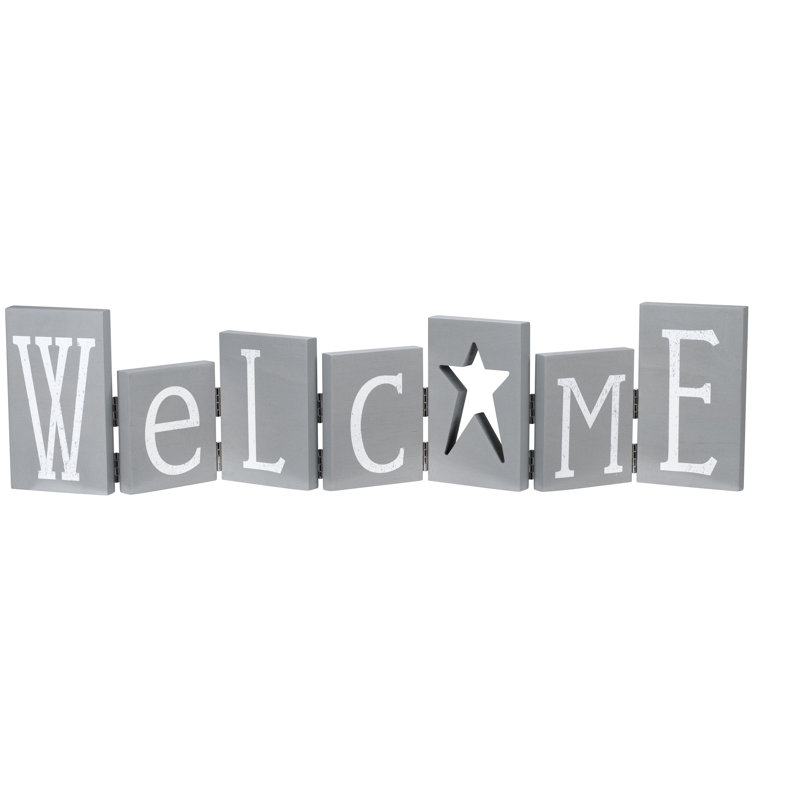 Text & Numbers Letter Block