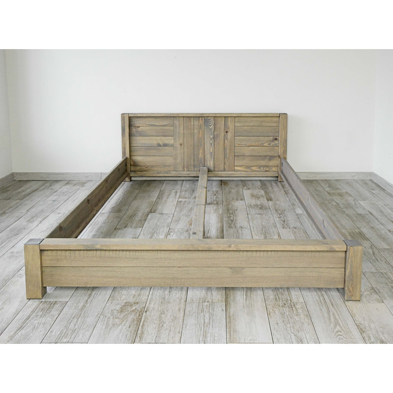 Patson Solid Wood Bed, European Double (140 x 200 cm)