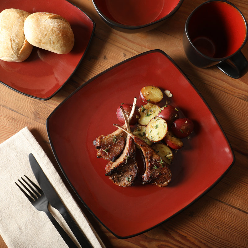 Service de table, Rouge foncé