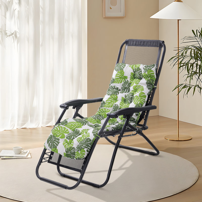 Tropical Banana Leaf Beach Lounger Cushion, 160cm W x 50cm D