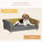 Removable Seat Cushion Dog Sofa