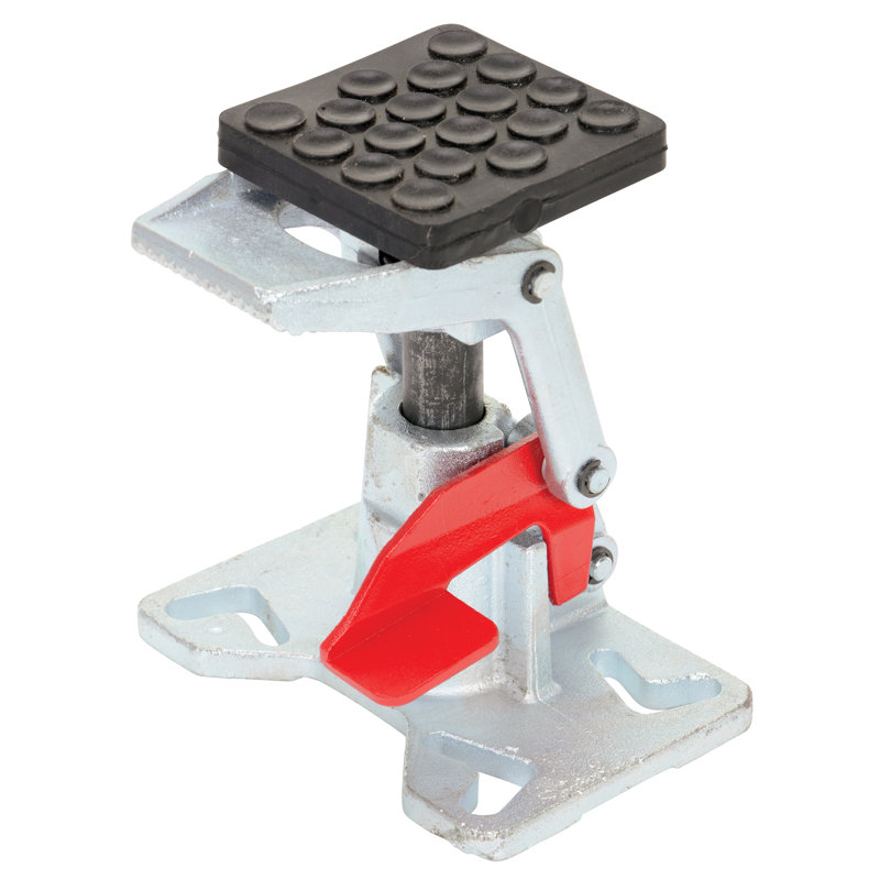 Floor Lock, 11.5" H x 6.69" W x 6.5" D, White