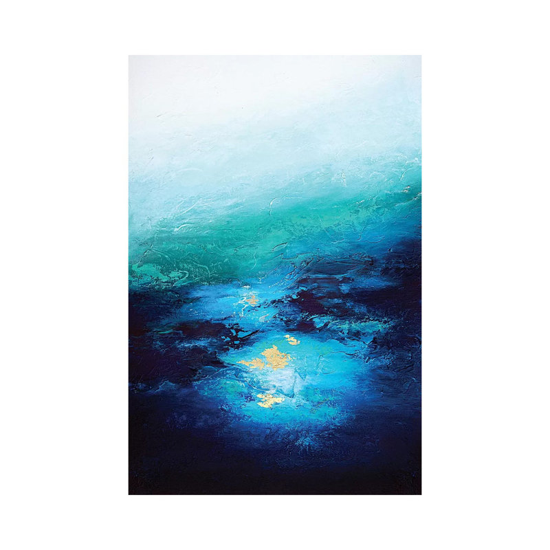 Under Great Depths - Print on Canvas, Wrapped Canvas, 66.04 cm H x 45.72 cm W x 1.91 cm D
