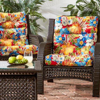 Lester Outdoor High Back Chair Cushion