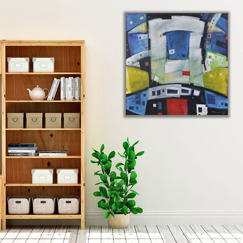 «Fire In The Belly», reproduction d'art sur toile, H 12 po x l 12 po
