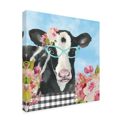 Humdan Jean Plout Farm Animal Beauties A Canvas Art