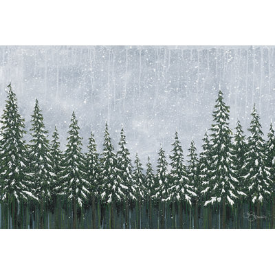 " Snowy Forest "