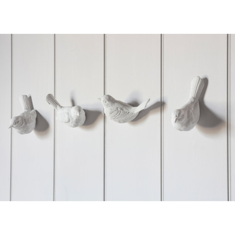 Resin Wall Wall Hook, White