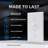 15 Tamper Resistant 3-Way Toggle Light Switch
