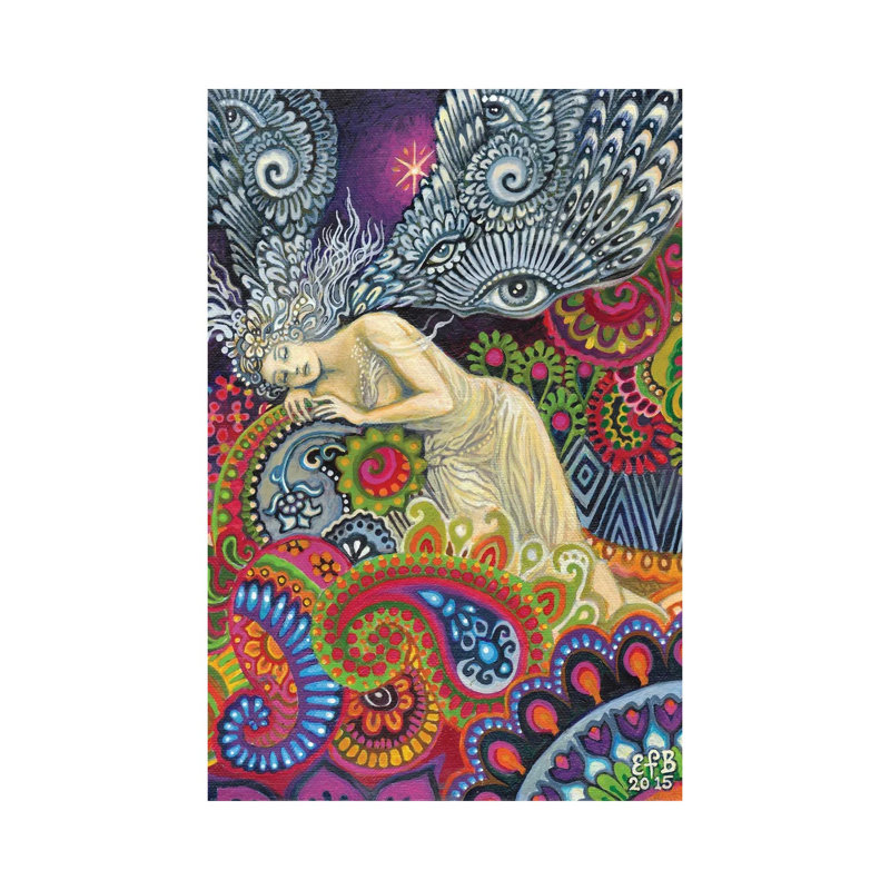 Theia: The Goddess Of Sight And Heavenly Light 1 Piece Wall Art on Canvas, 66.04 cm H x 45.72 cm W x 1.91 cm D, Canvas