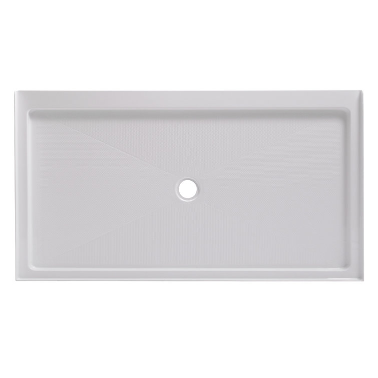 60'' W 36'' D Rectangular Single Shower Base