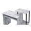 Bureau d'ordinateur Lyphre au fini blanc antique (sans la chaise de bureau)-1554750332