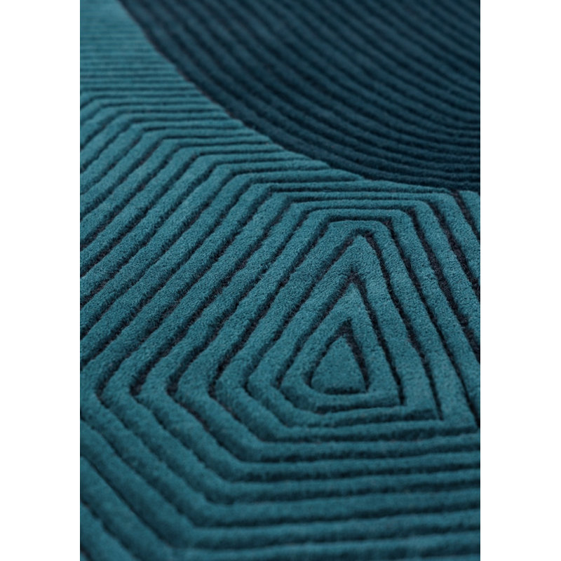 Tumulus Handmade Wool Area Rug, Novelty 7'8" x 7'10"