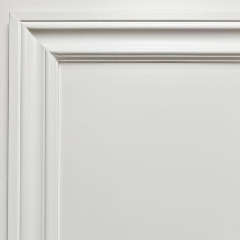 Dalle de porte intérieure en composite Hollow Core, 84 x 24, Blanc