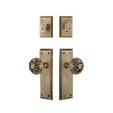 Nostalgic Warehouse New York Entry Set with Egg & Dart Knob