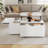 Modern Lift-Top Coffee Table With Storage - 100Cm Multi-Functional Table With Sliding Door & Drawer