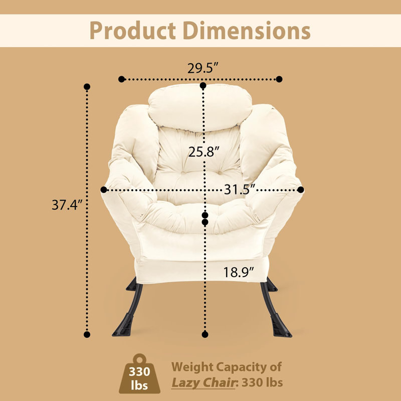 Méridienne Comfy, Beige