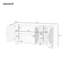 Armoire d'appoint Markeeta-278699082