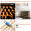 Solid Wood Standard Wine Bottle Rack Yellow