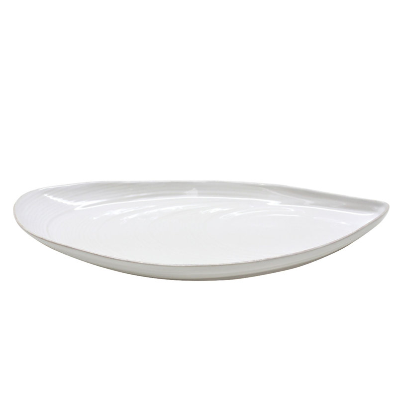Plateau blanc Aparte, H 1,73 po x L 17,91 po x l 8,15 po