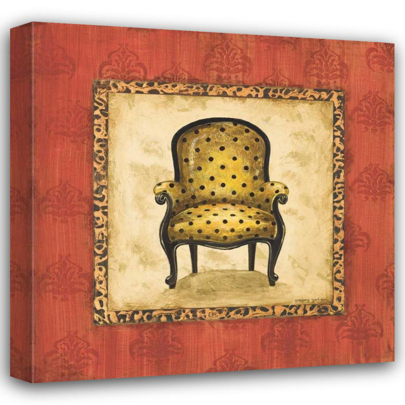 Art encadré sur toile Astoria Grand Gorham, Gregory Gallery: Parlor Chair I
