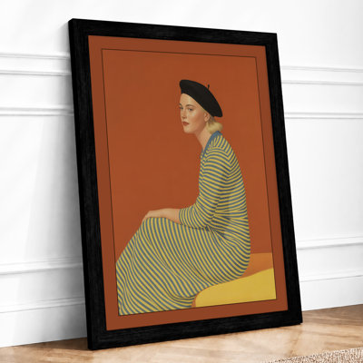 Figure In Repose Modern - Print