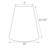 12.5 in. H Linen Empire Lamp Shade