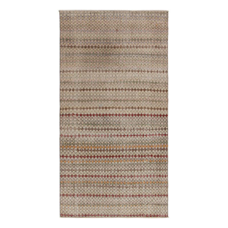 Pasha One-of-a-Kind 3'8" X 7'2" Hand Knotted Area Rug