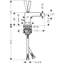 Citterio Single Hole Horizontal Bidet Faucet-11081060