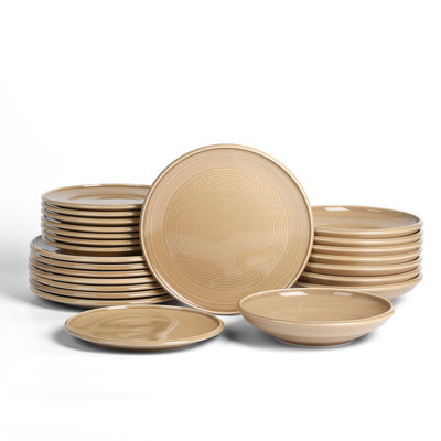 Earth & Clay Harmony Dinnerware Set Stoneware