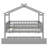 Wooden House Bed With Trundle-371250371