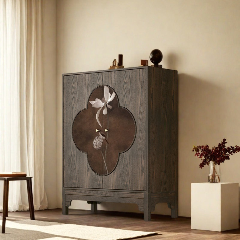 Buffet Home-Style Minimalist, Noyer foncé