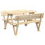 Gorvel Kids Solid Wood Rectangular and Chair Set-214942666