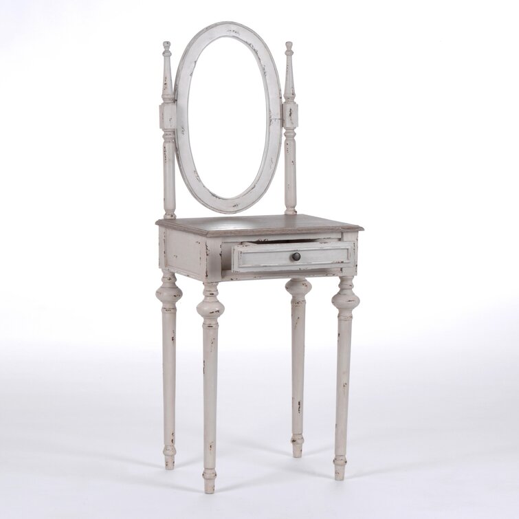 Sicily Dressing Table with Mirror