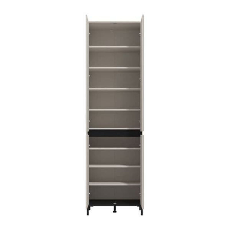 40 Pair Shoe Rack, Ivory