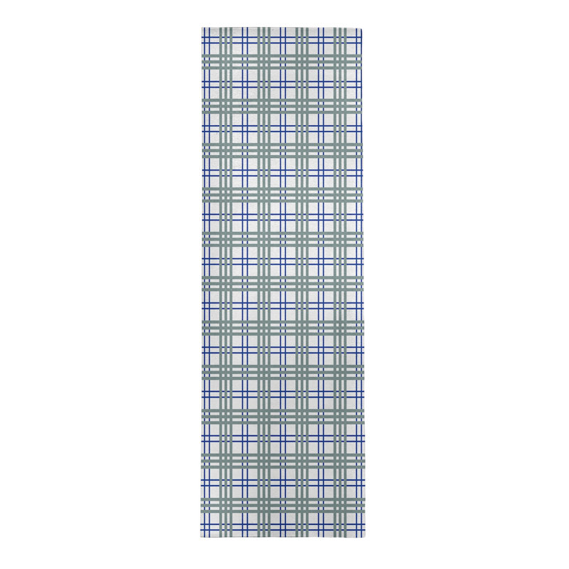 Plaid Indoor Rug, Runner 2'6" x 8'