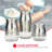 Metal Canister - Set of 3